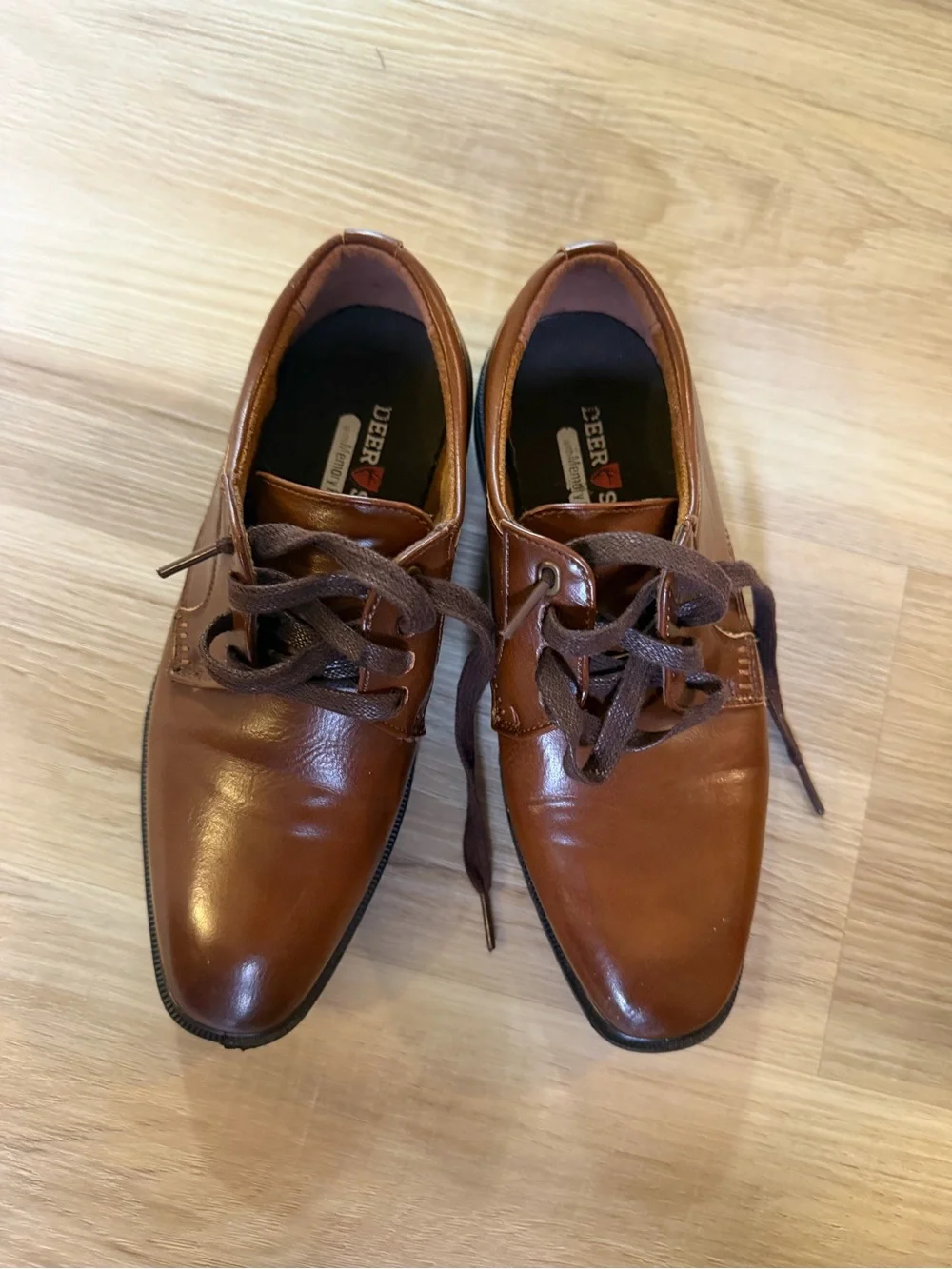 Deer Stags Blazing Boys' Oxford Dress Shoes 13c